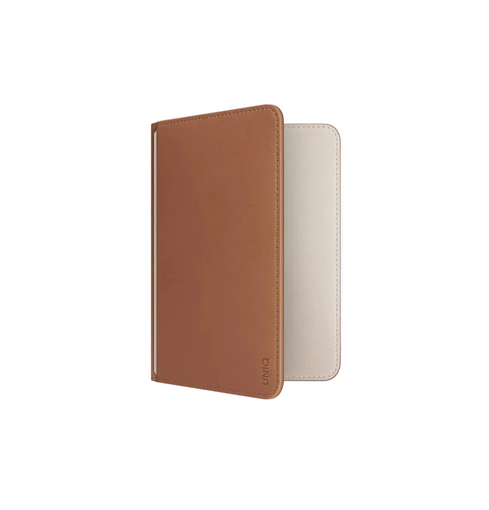 Belmont Find My Vegan Leather Passport Holder