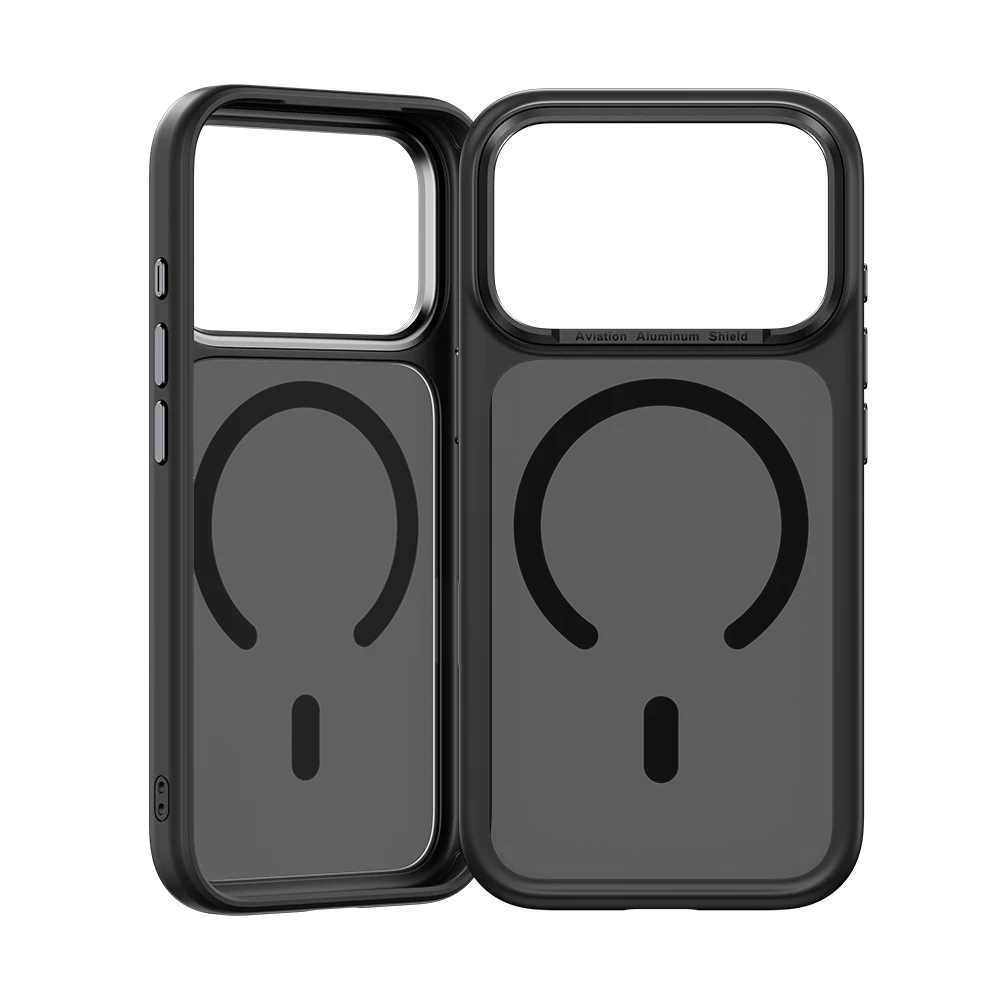 BENKS MIST MAGNETIC PHONE CASE IP18 PRO MAX -17 PRO MAX BLACK/C