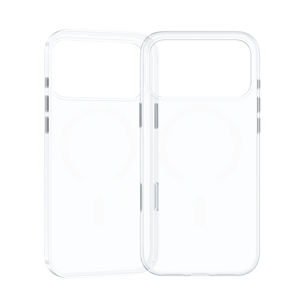 BENKS CRYSTAL MAGNETIC PHONE CASE IP18 PRO -17 PRO TRANSPARENT