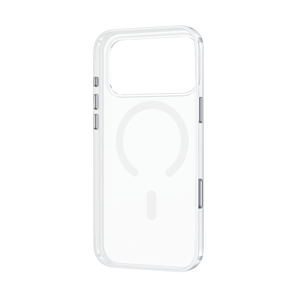 BENKS CRYSTAL MAGNETIC PHONE CASE IP18 PRO -17 PRO TRANSPARENT