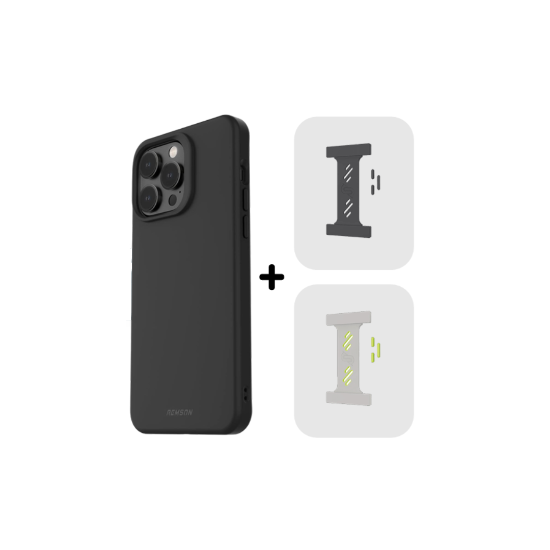 Silicone Case + Phone Grip