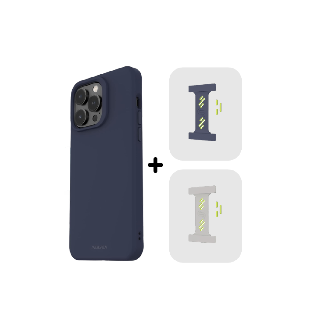 Silicone Case + Phone Grip