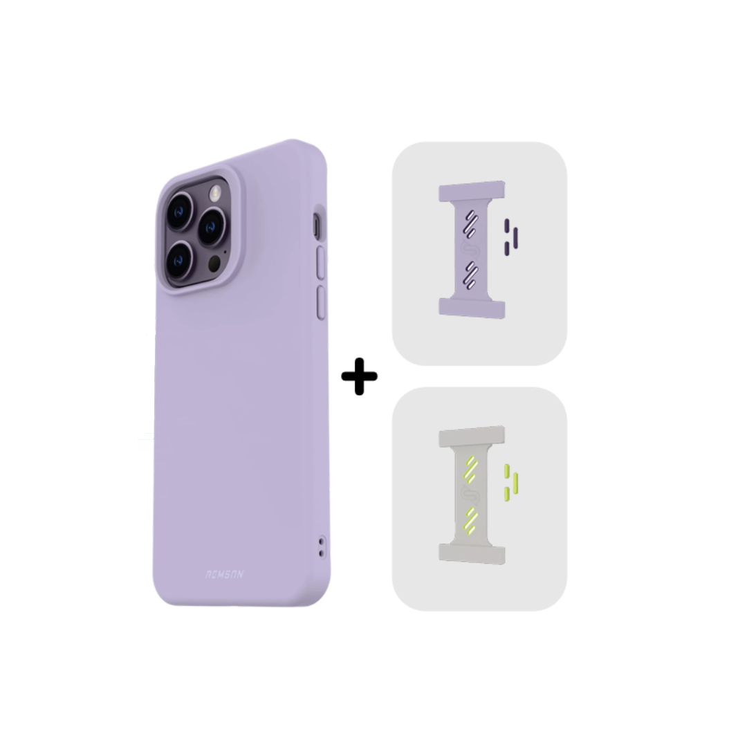Silicone Case + Phone Grip
