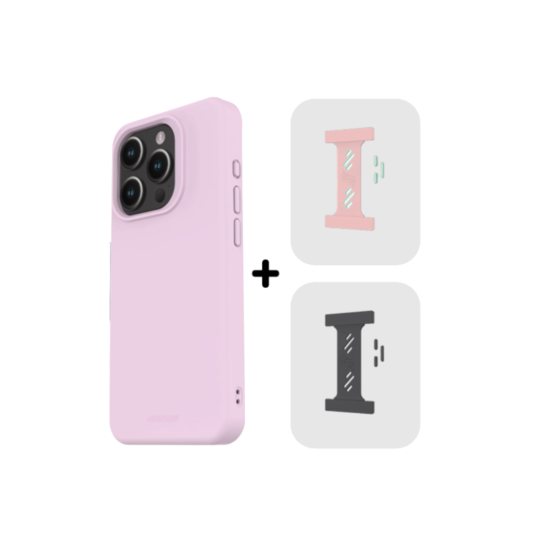 Silicone Case + Phone Grip