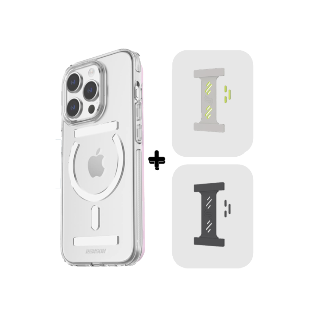 Silicone Case + Phone Grip