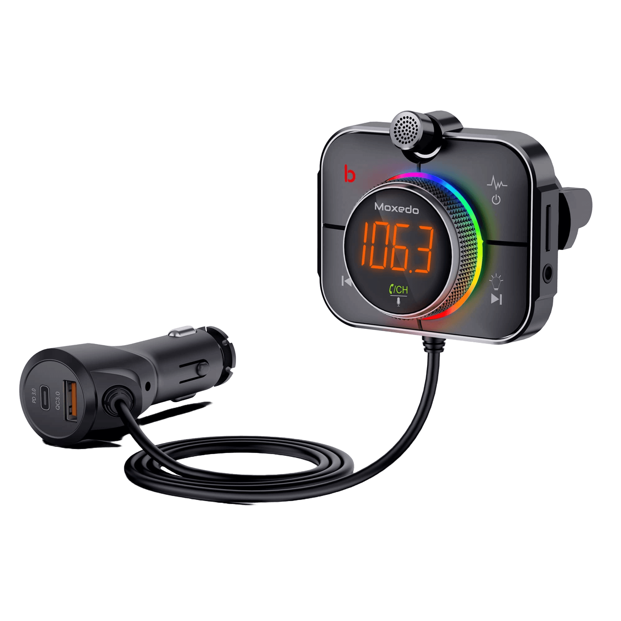 Car FM Transmitter Wireless Bluetooth