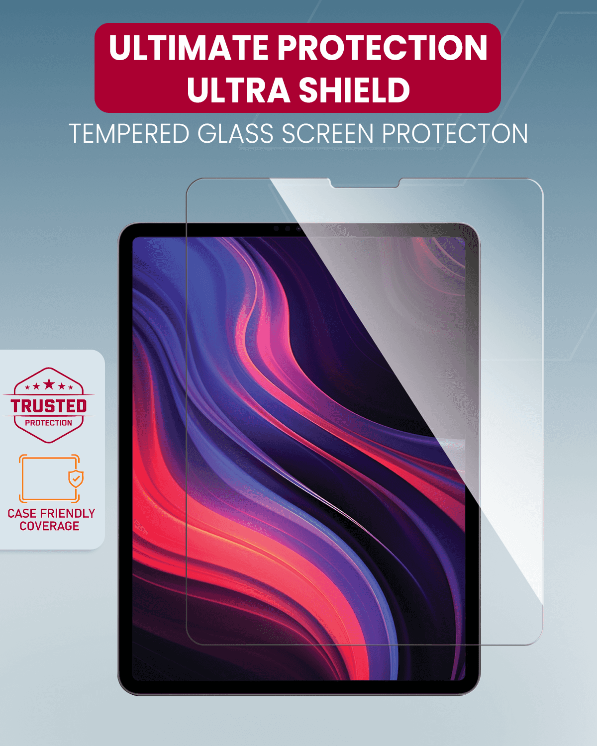 TEMPERED GLASS SCREEN PROTECTOR FOR IPAD 11 PRO 2022