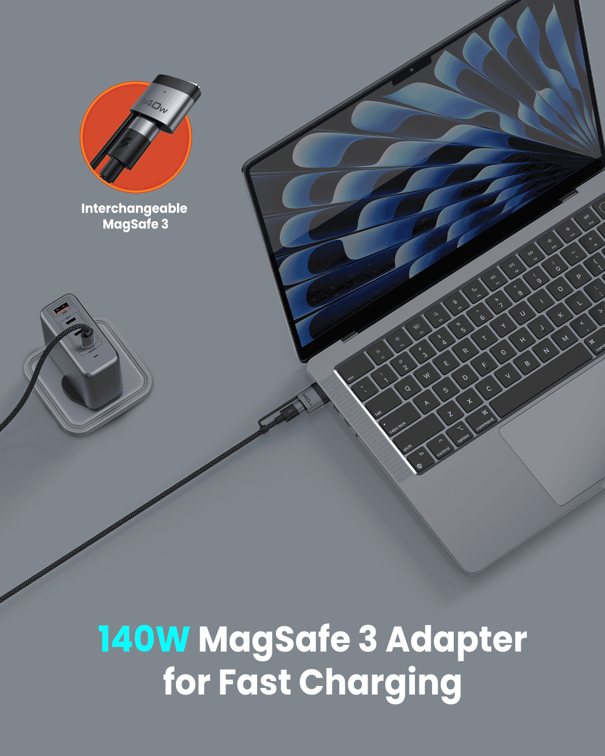 2 in 1 Charging Cable 240W