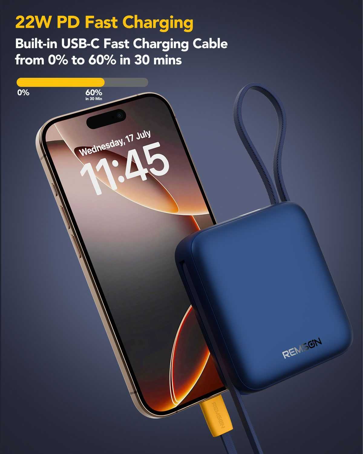 Revo Charge 10,000 mAh 22.5W Power Bank