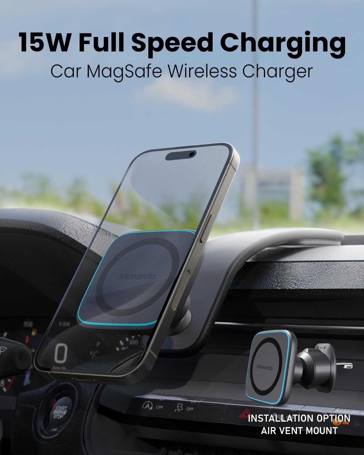 Flexi-Grip Magnetic Phone Holder 15W