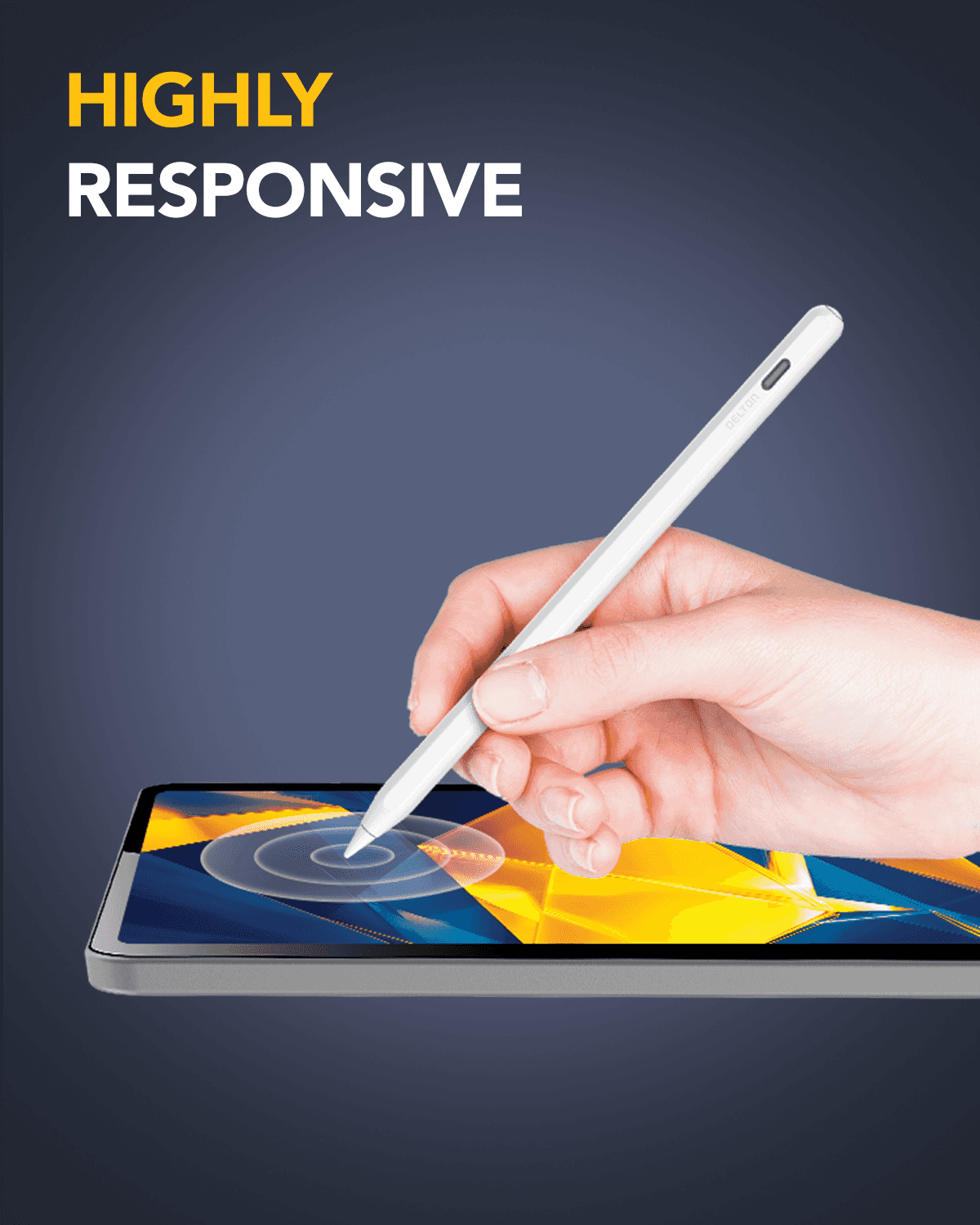 Diamond Cut Edge iPad Screen Protector