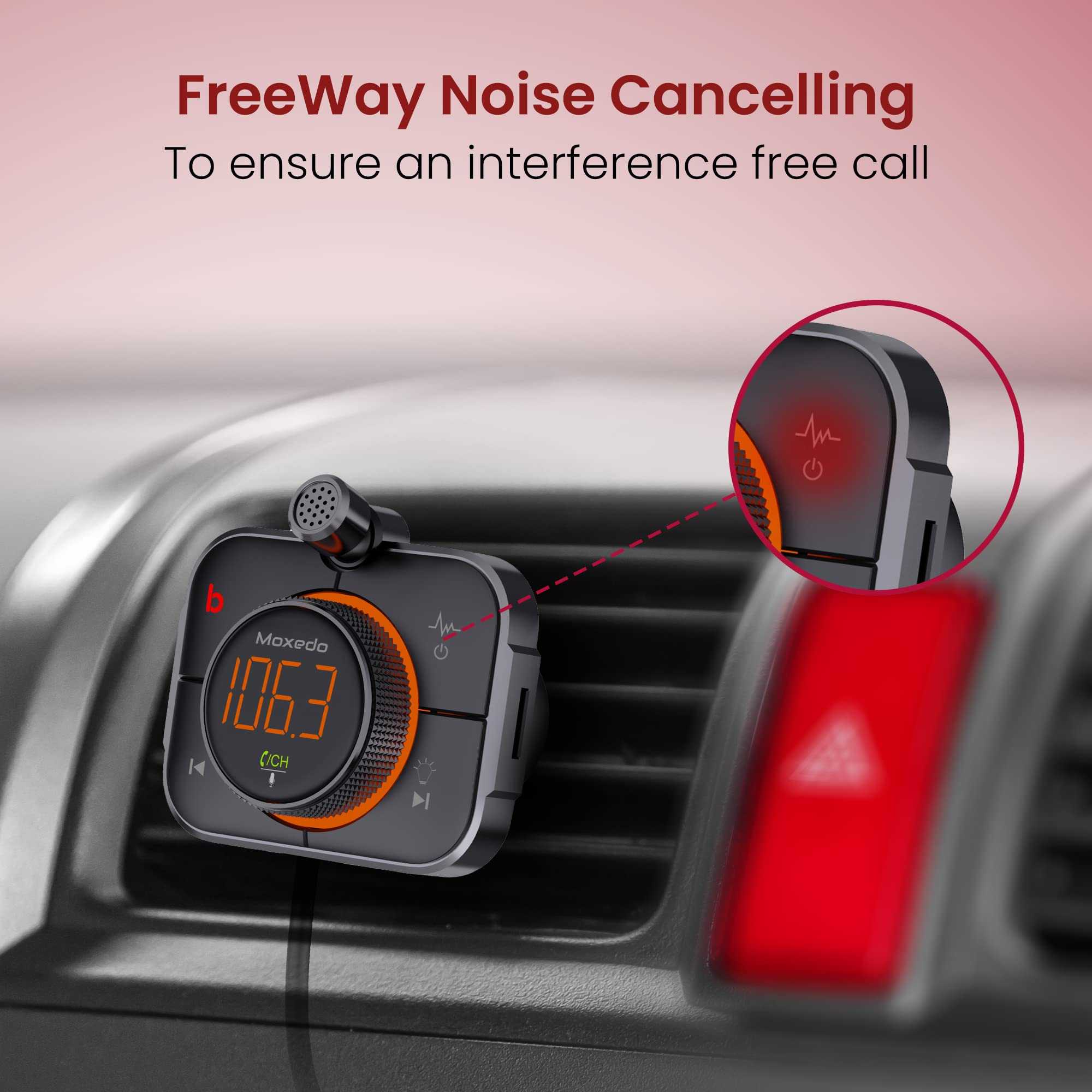 Car FM Transmitter Wireless Bluetooth
