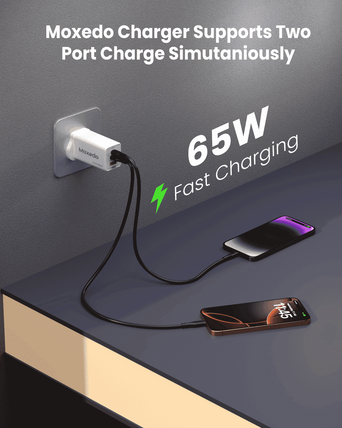 Volton Pro PD GaN Charger 65W PD 3.0