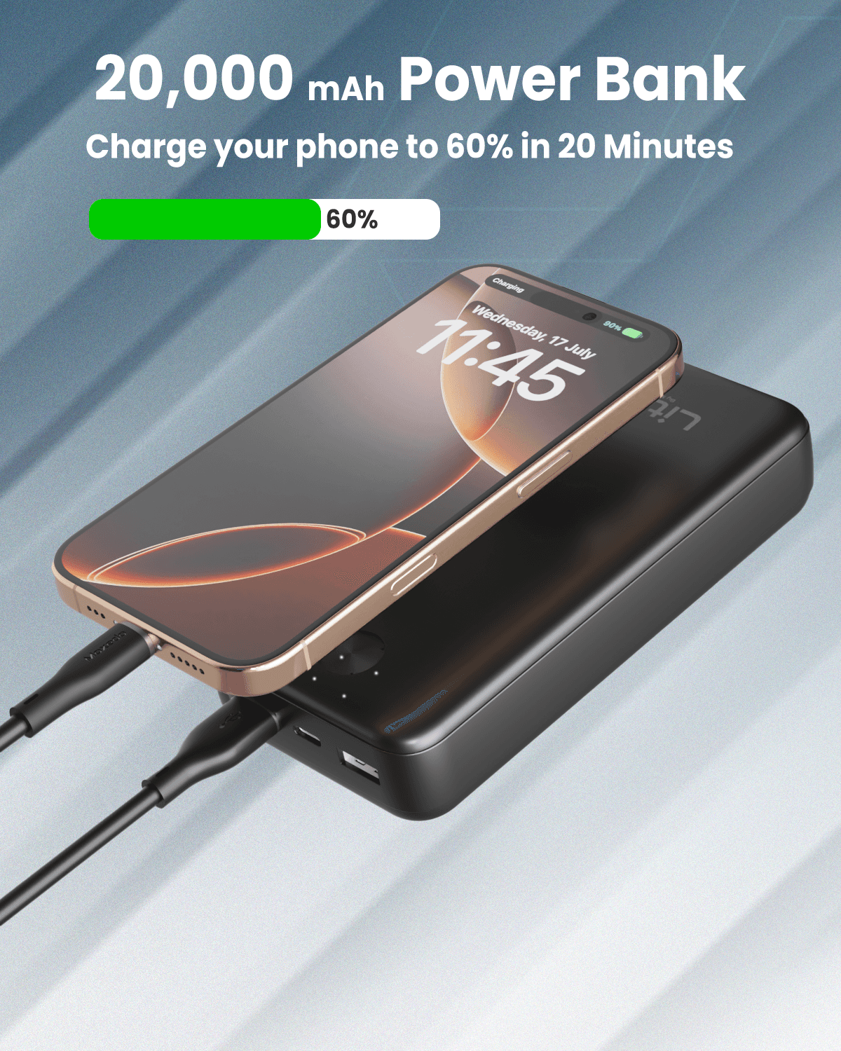 Lite 20,000 mAh Power Bank