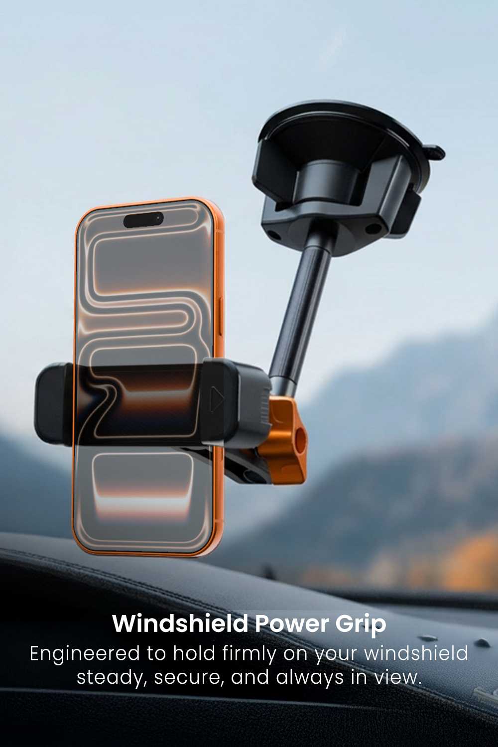 2 in 1 Car Phone Holder
