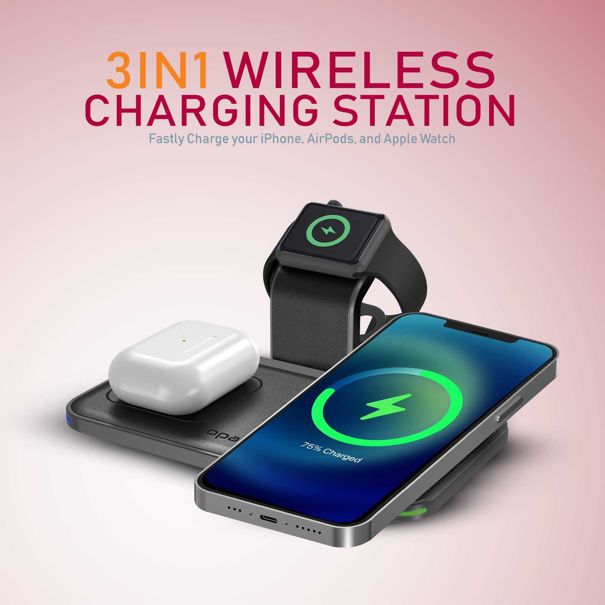 15W Wireless Charging Station