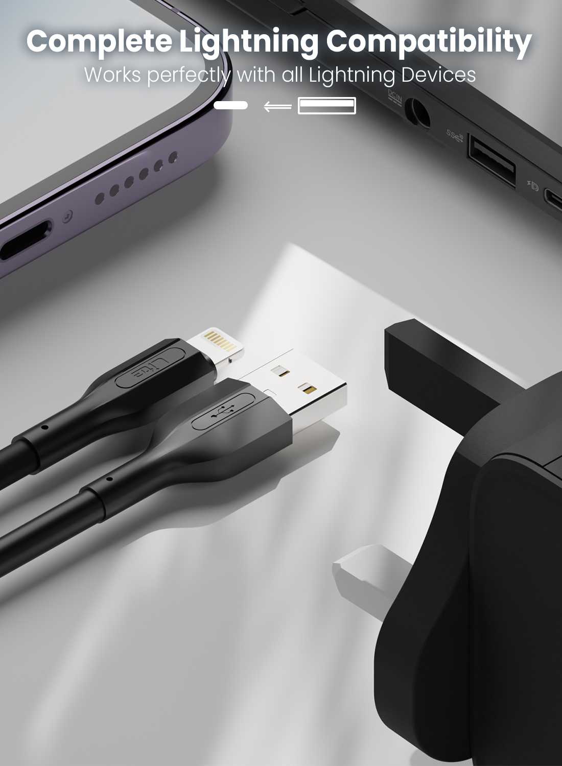USB-A To Lightning Cable