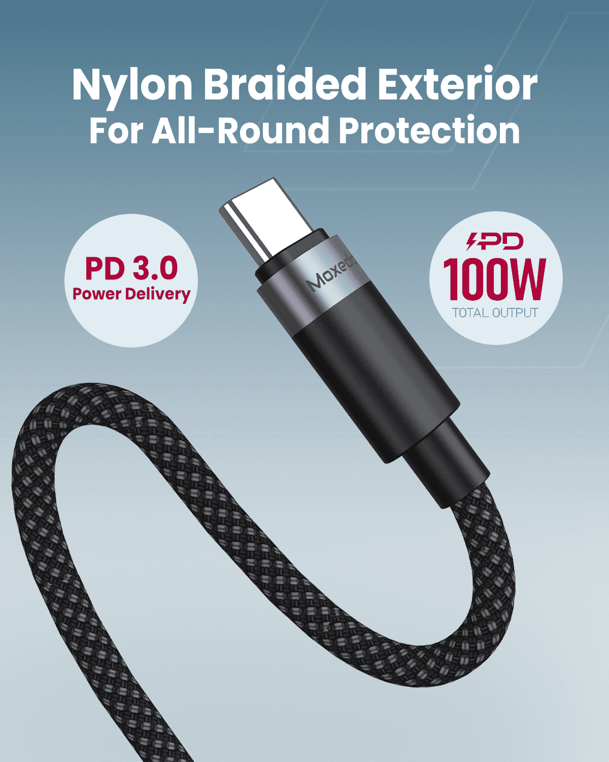 2 in 1 Charging Cable 240W