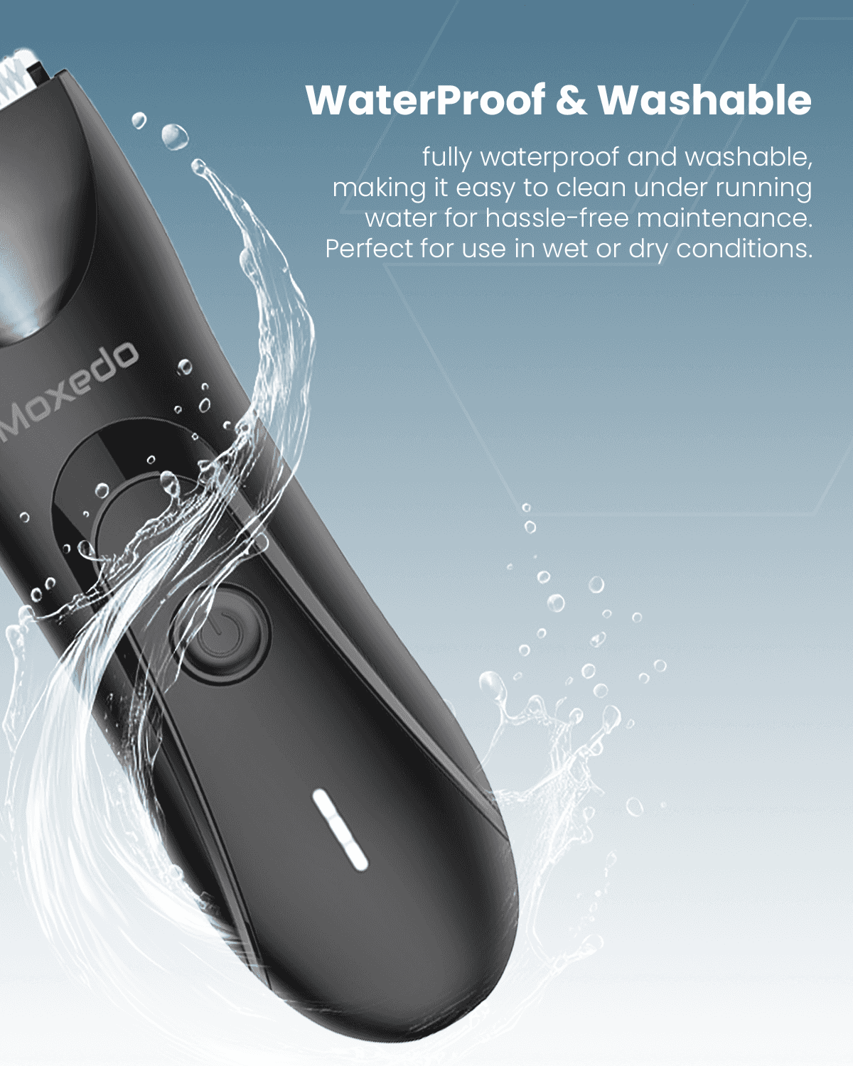 Cordless Hair Trimmer Rechargeable Body Hair Clippers