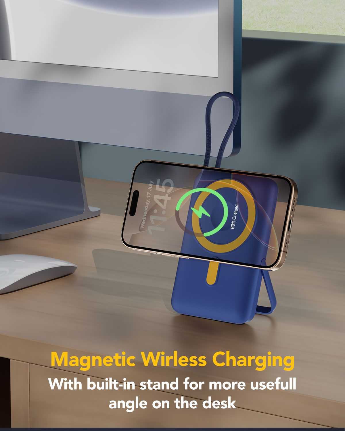 Revo Charge+ 10000mAh Magnetic Wireless Power Bank