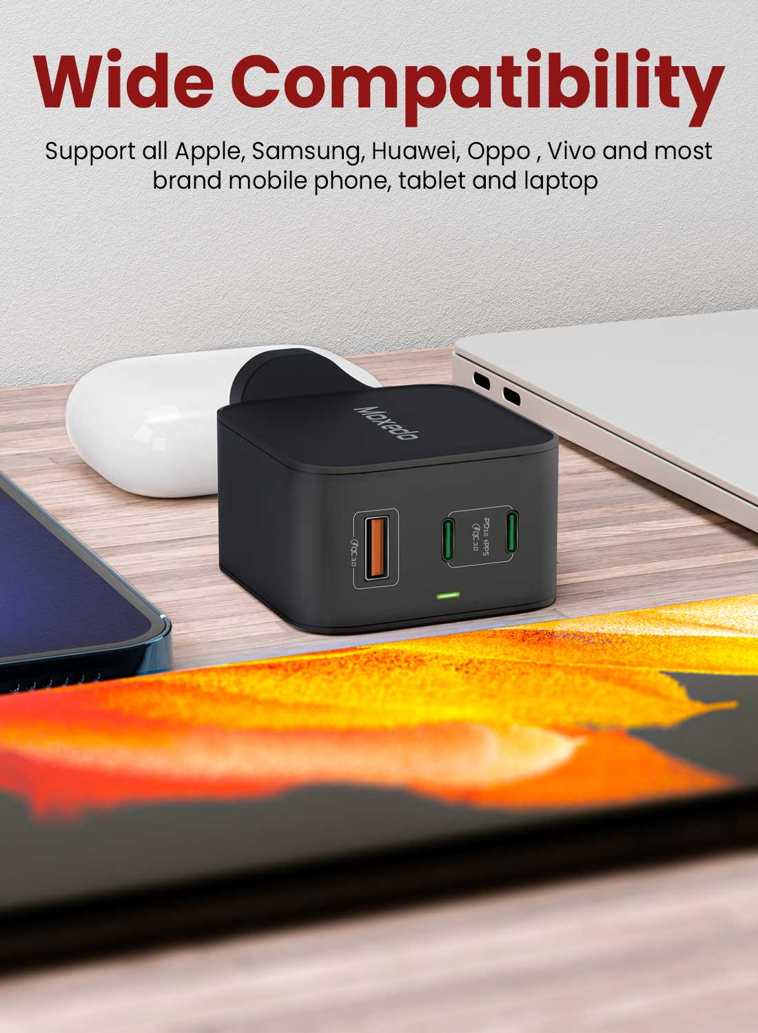 65W PD 3.0 GaN Charger