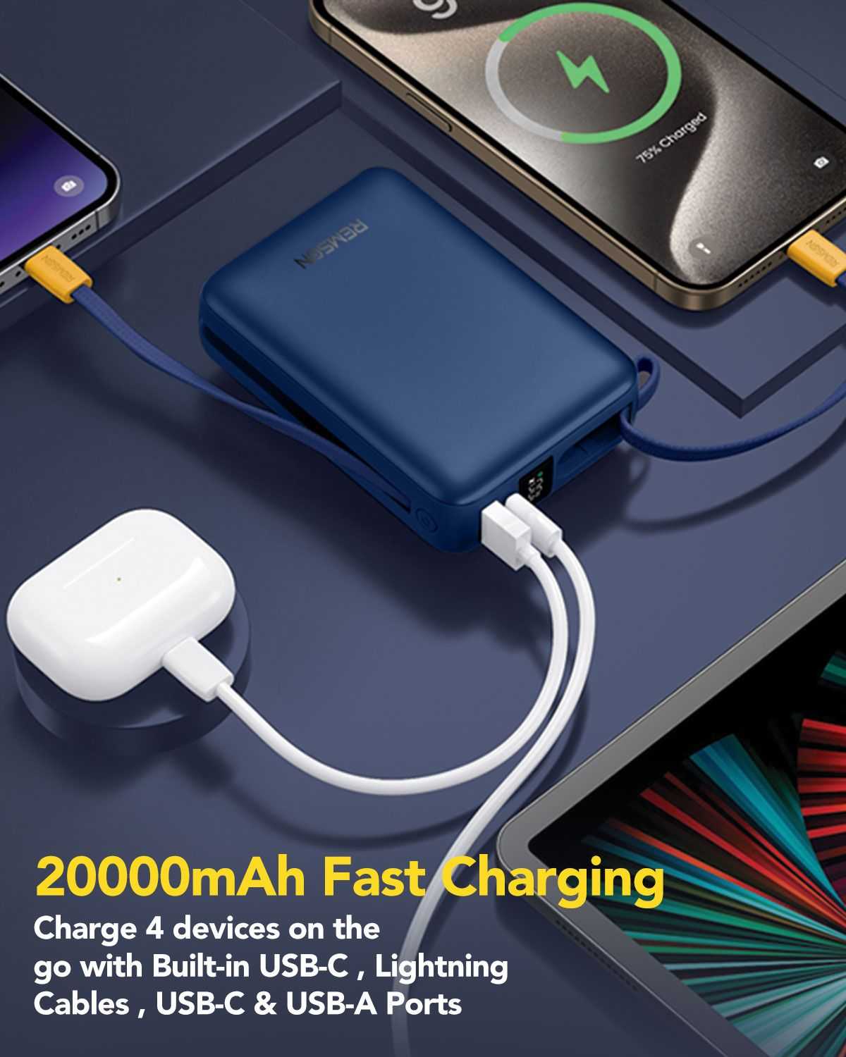 Revo Charge 20,000 mAh 22.5W Power Bank
