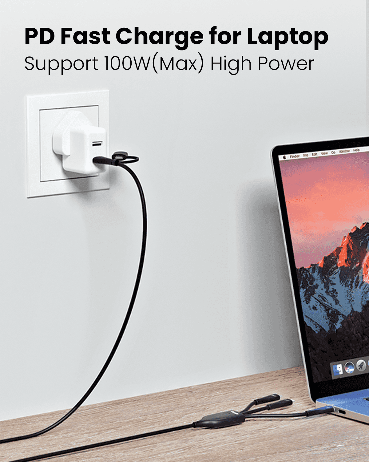 3 in 2 Interchangeable Cable