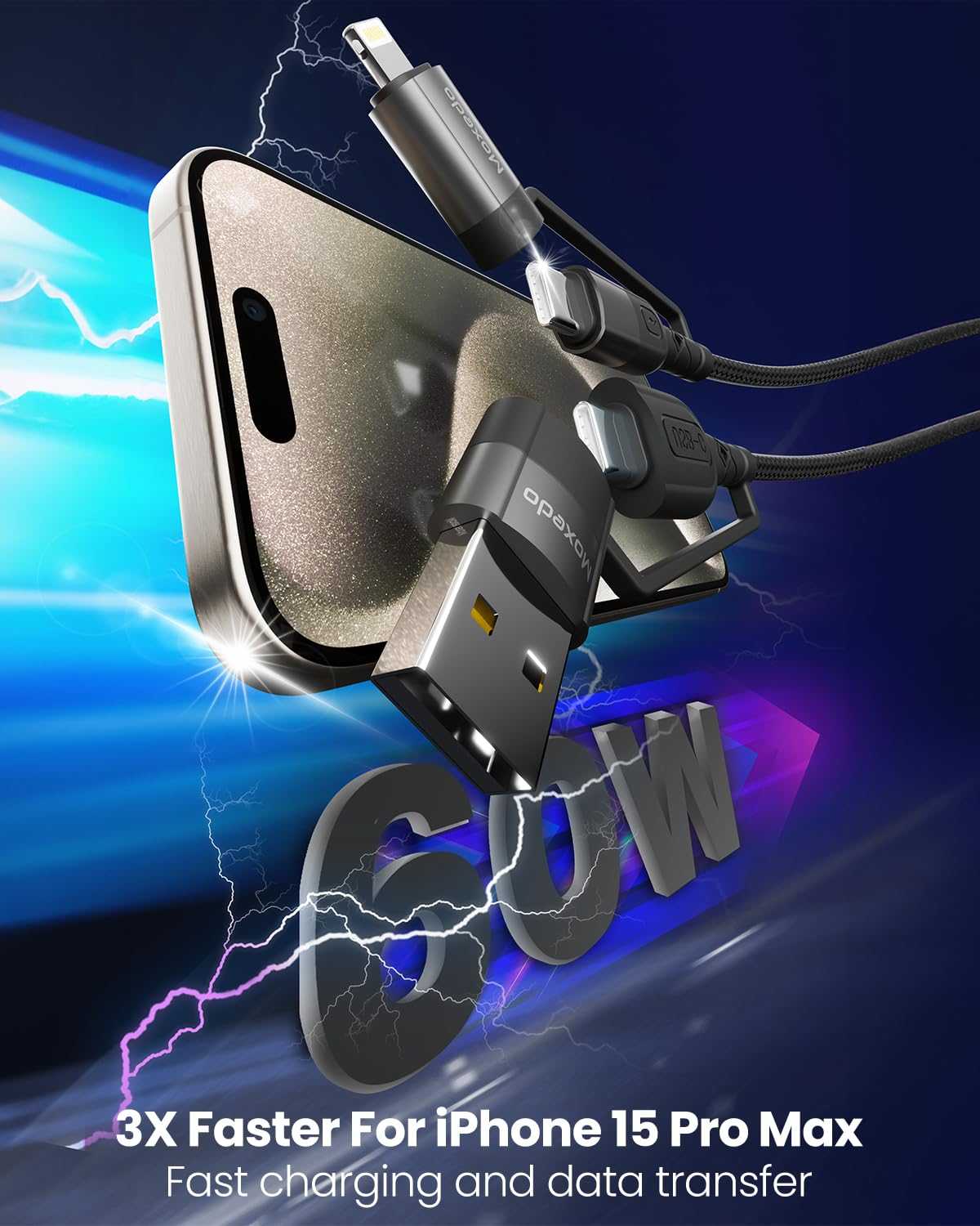 4 in 1 Charging Cable