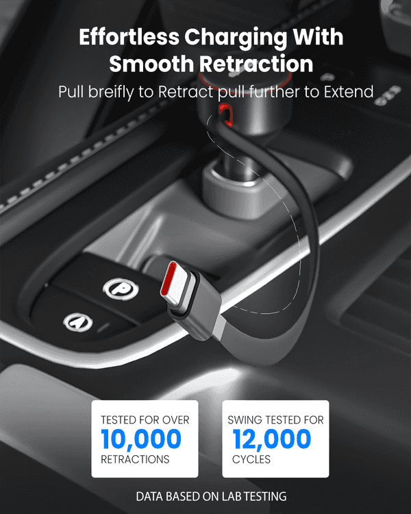 60W Ultra-Fast Car Charger