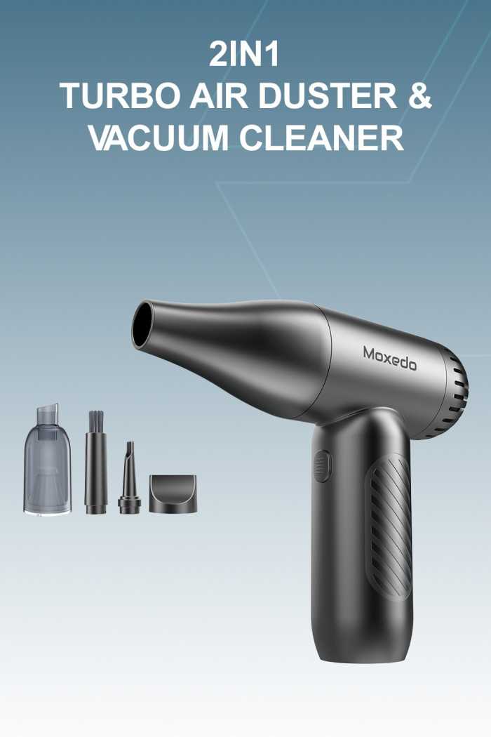 MOXEDO TURBO AIR DUSTER AND VACCUM CLEANER