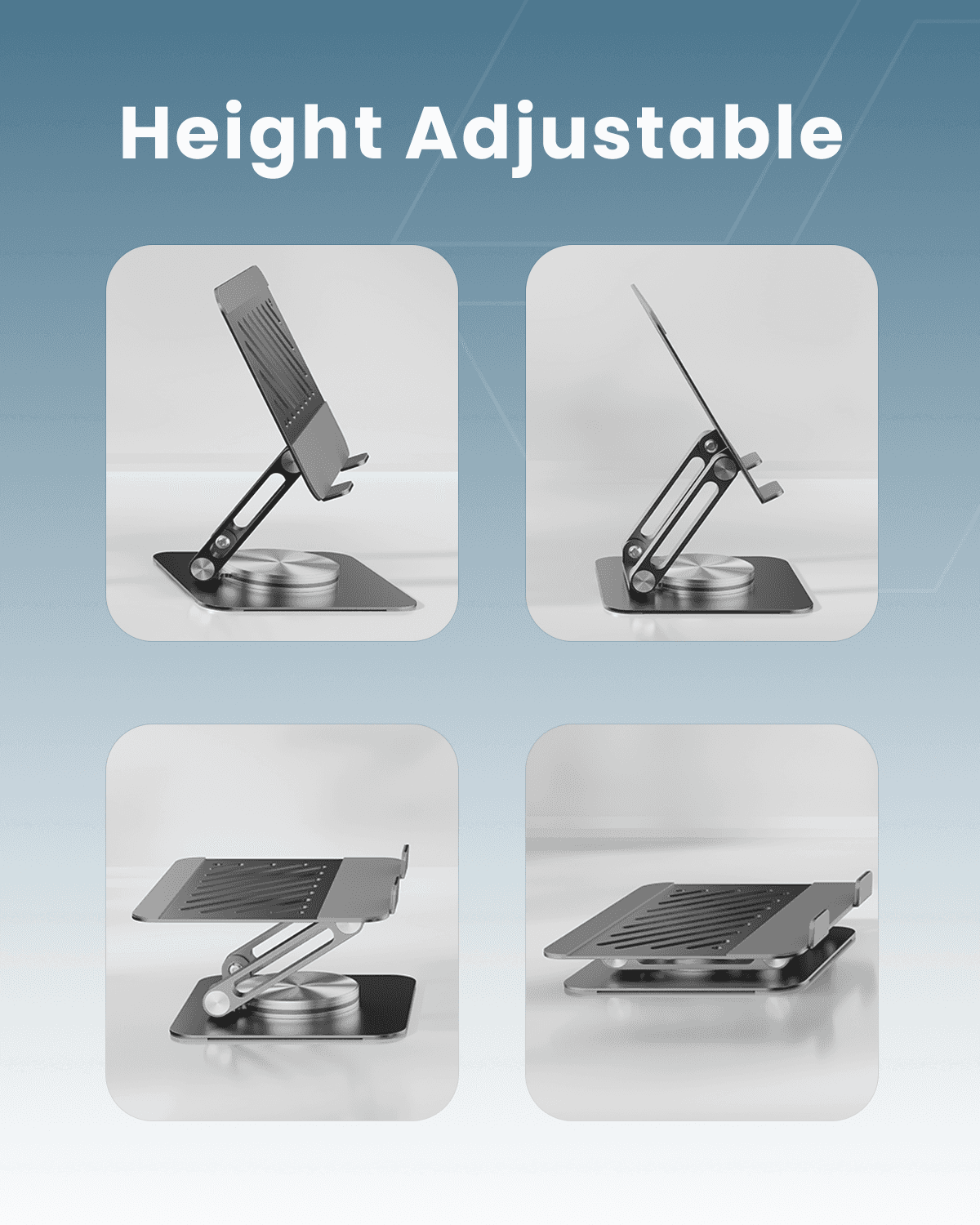 Aluminium 360° Rotatable Stand