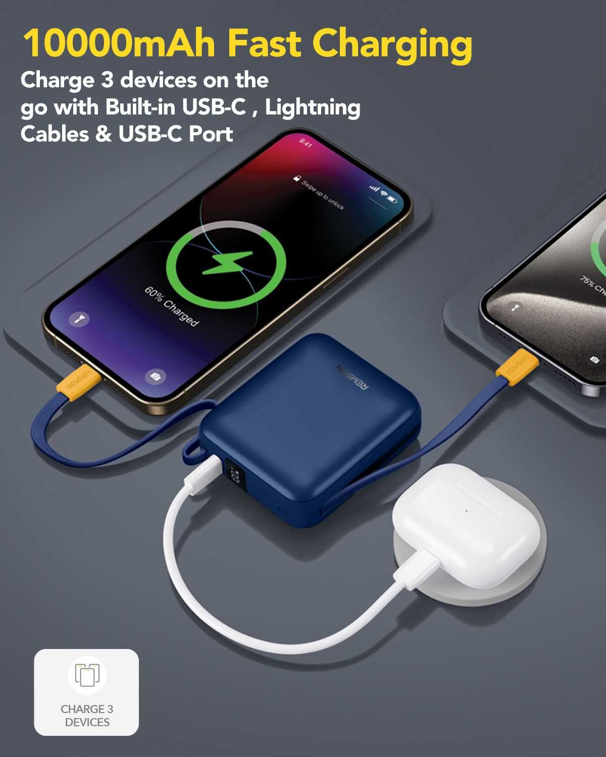 Revo Charge 10,000 mAh 22.5W Power Bank