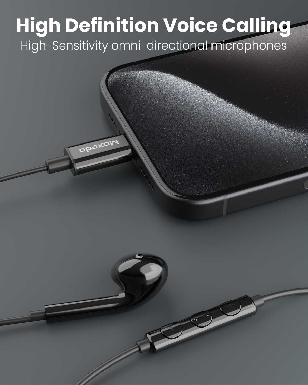 Mono Stereo Earphone USB Type-C