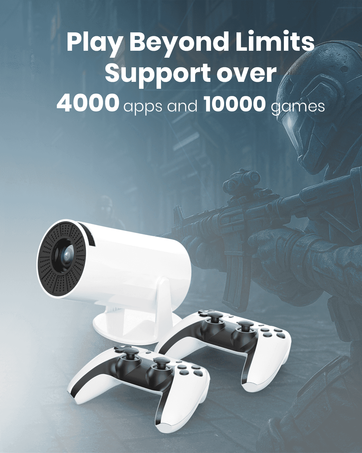 Zentra Smart Gaming Projector