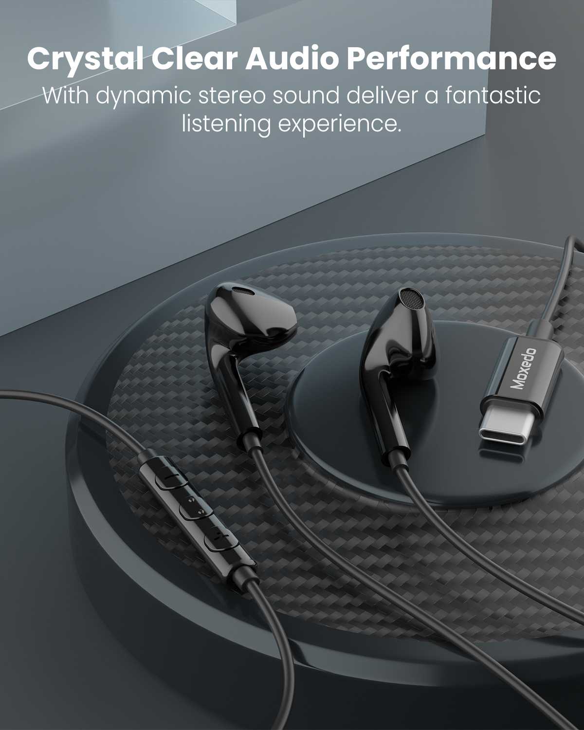 Wired Stereo Earphone USB Type-C