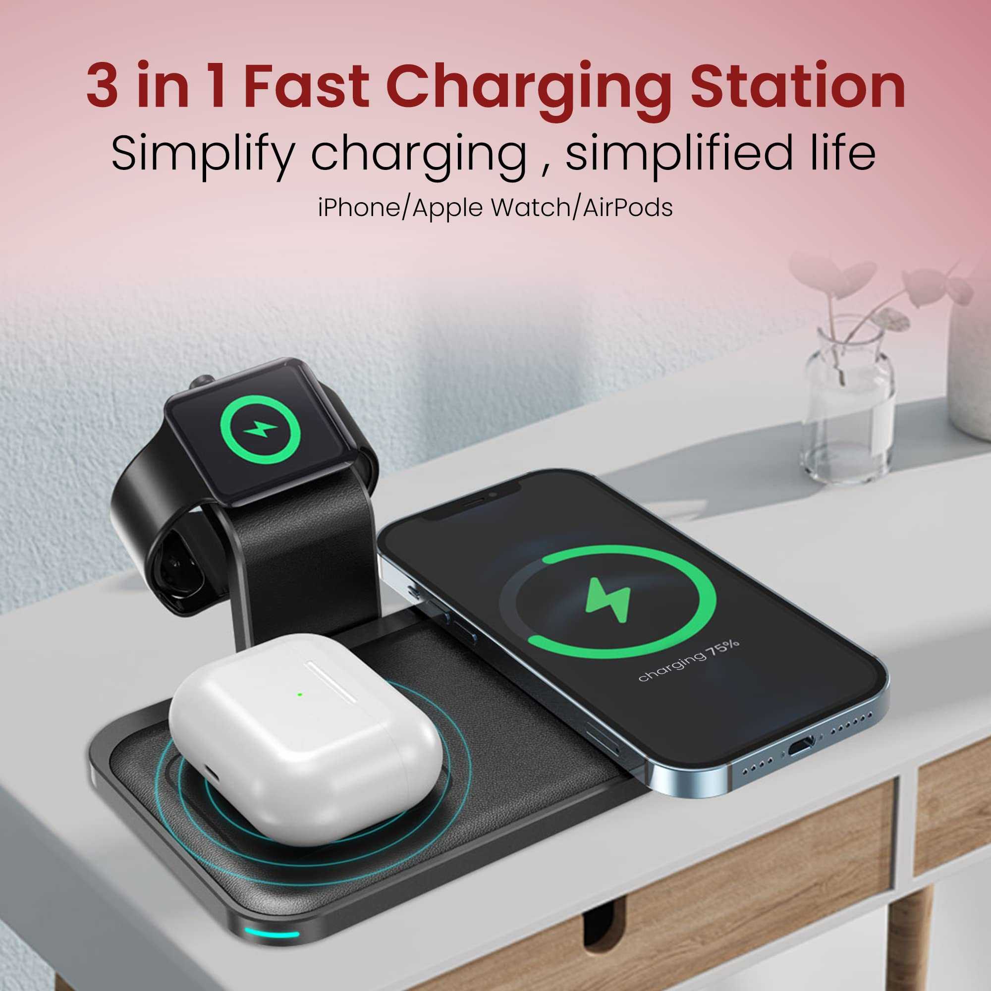 15W Wireless Charging Station