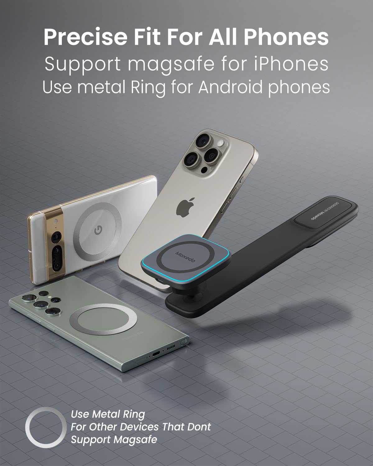 Flexi-Grip Magnetic Phone Holder 15W