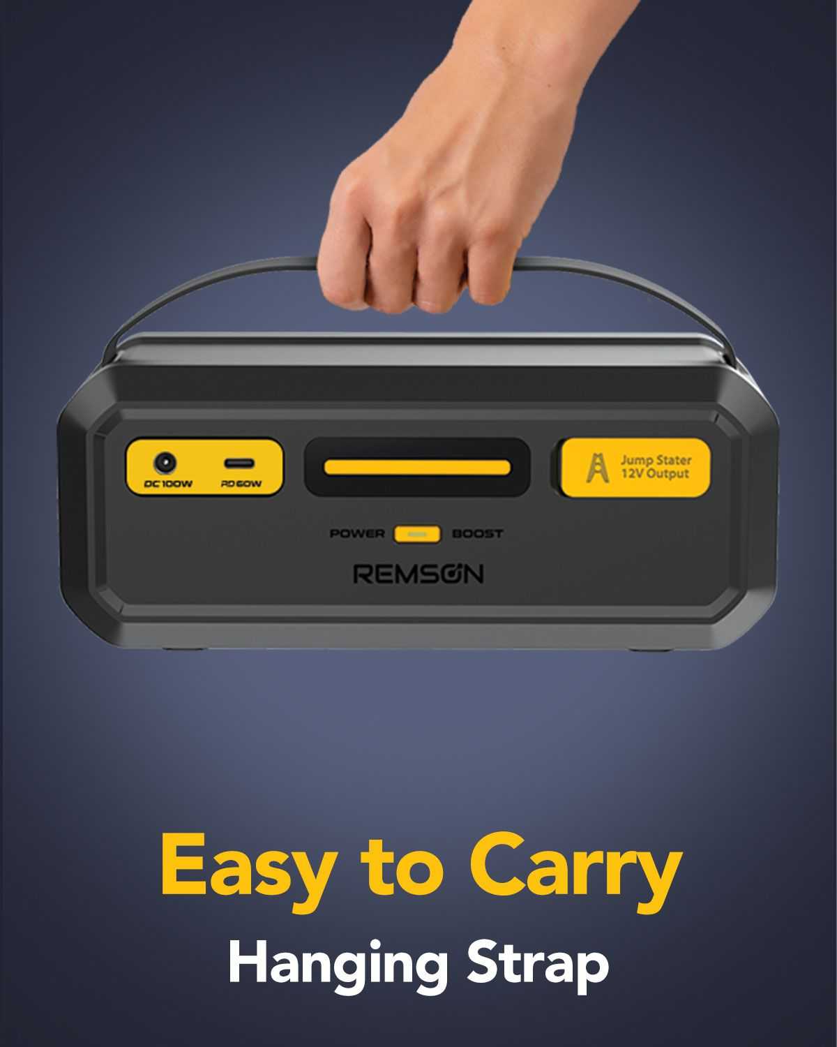 REBOOST MATE 1000A SUPER CAPACITOR JUMP STARTER