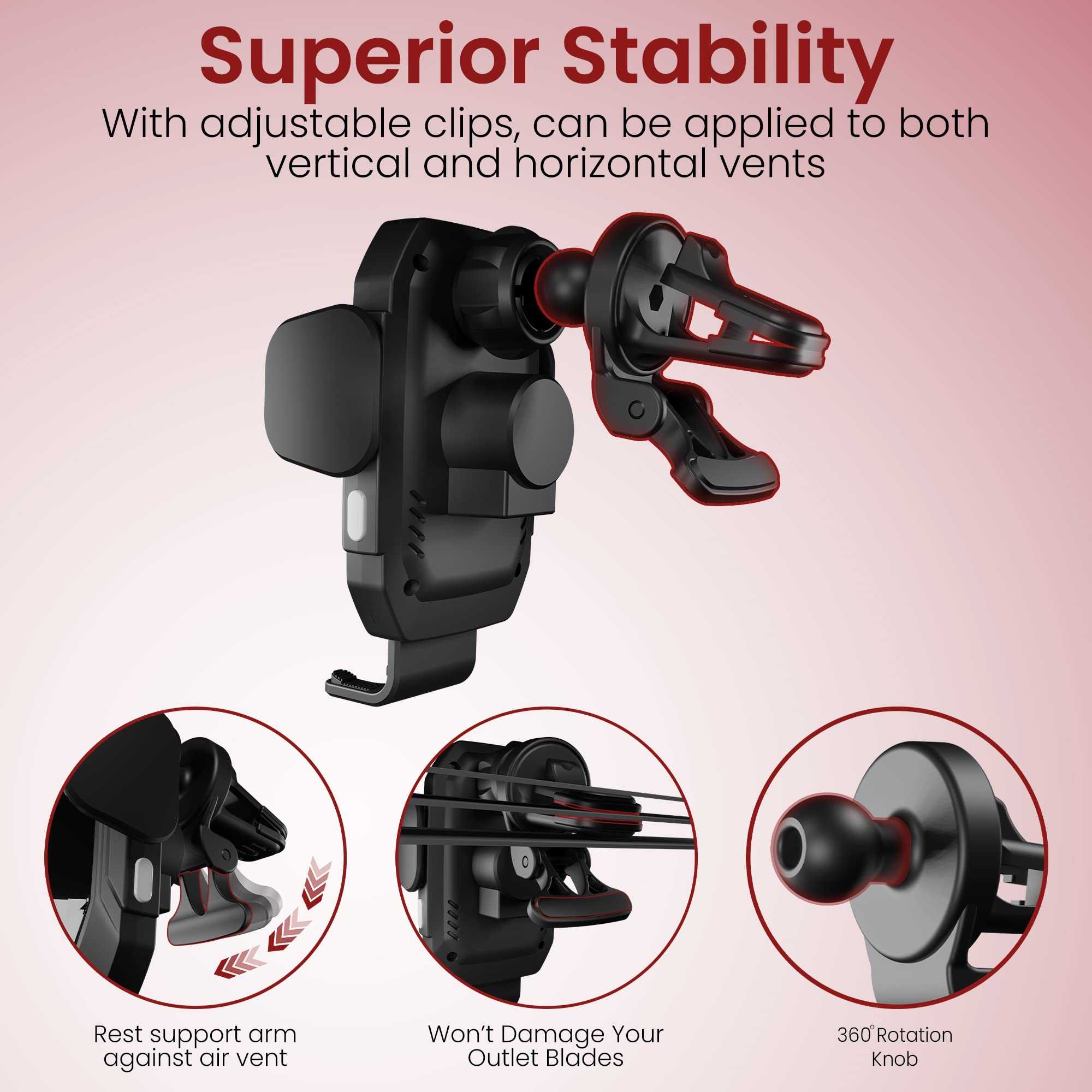 15W Wireless Phone Holder