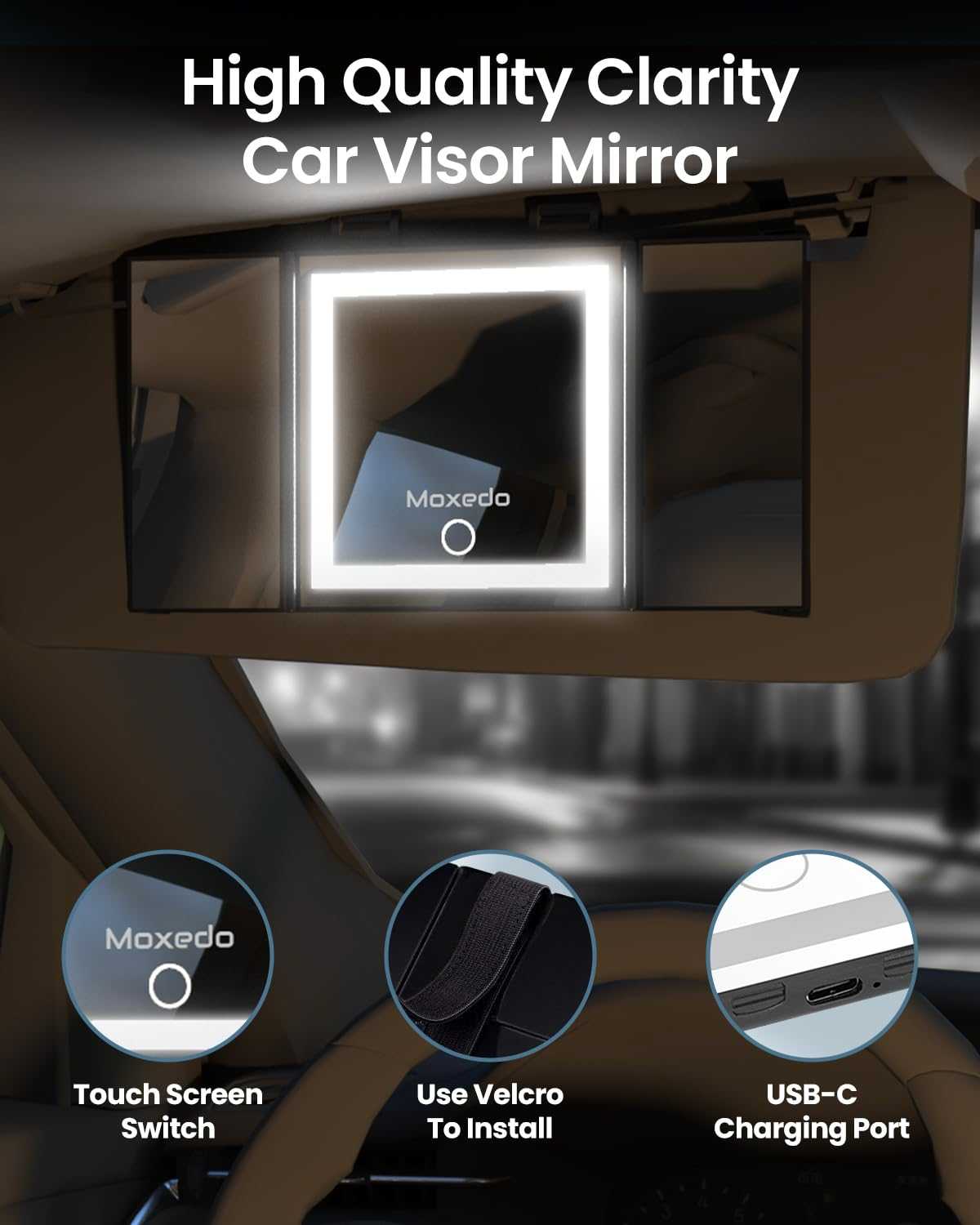 Car Visor Mirror