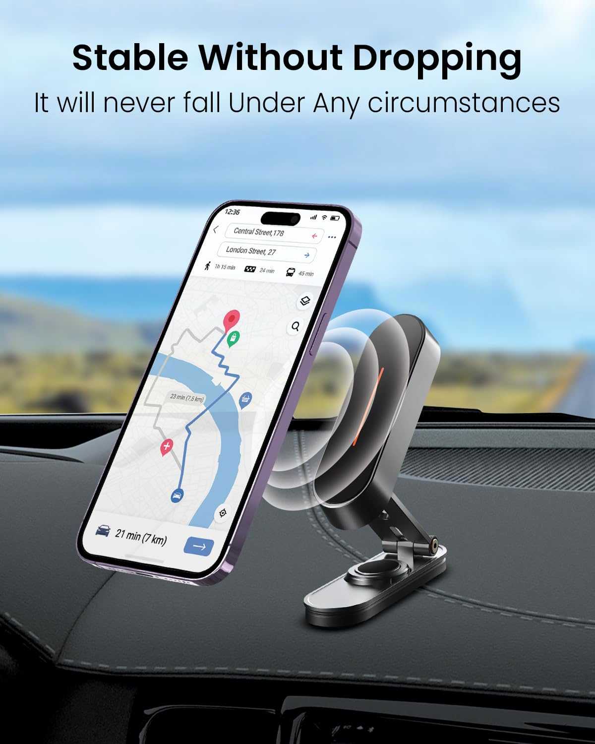 Magnetic Car Phone Holder