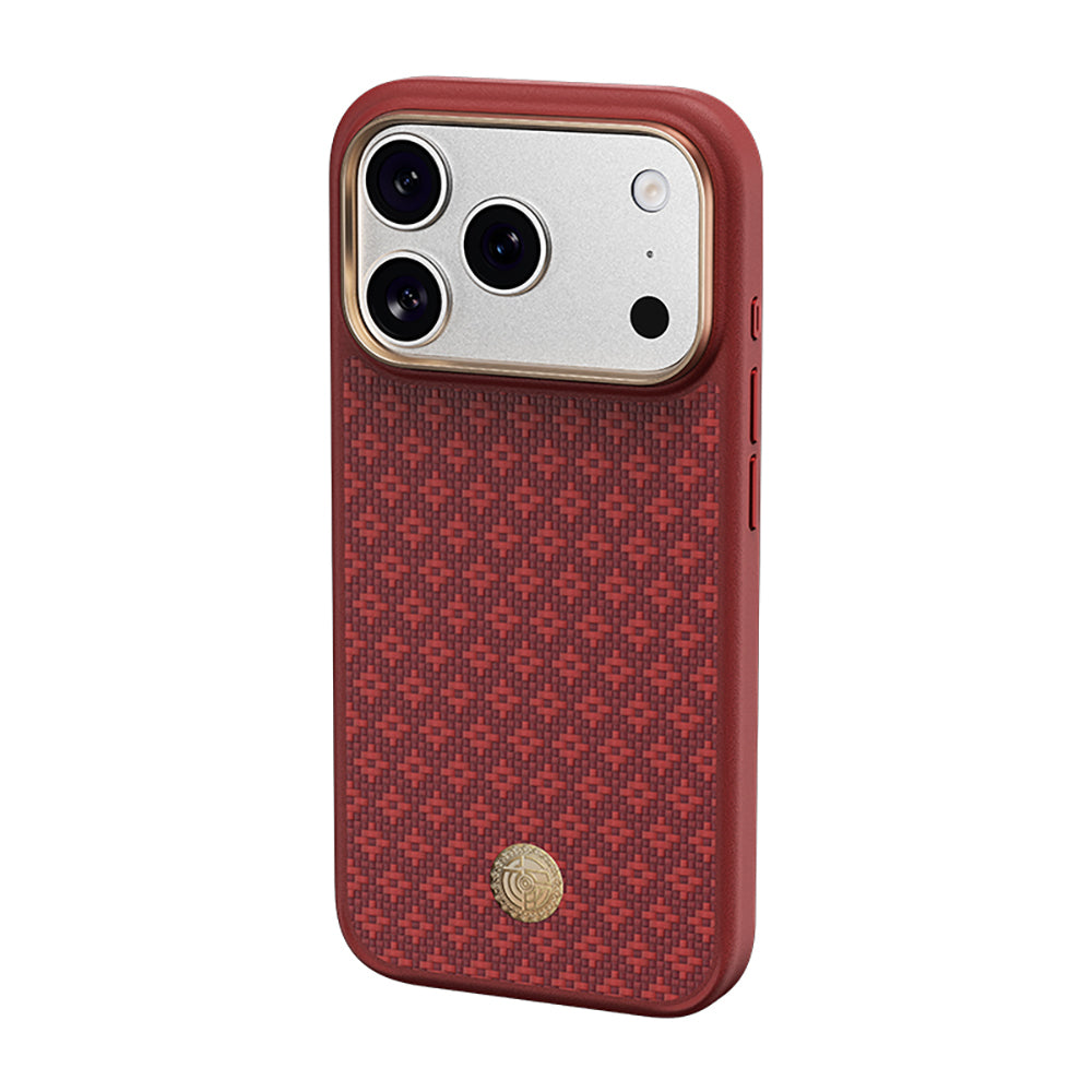BENKS ARMORGRID AIR C1 PHONE CASE BUILT WITH KEVLAR® IP18 PRO MAX -17 PRO MAX SAWY RED