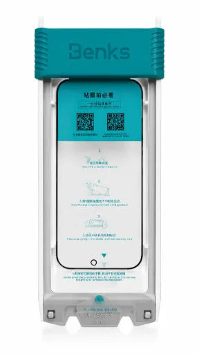 BENKS GLASSWARRIOR SAPPHIRE COATING SCREEN PROTECTOR IP18 PRO -17 PRO