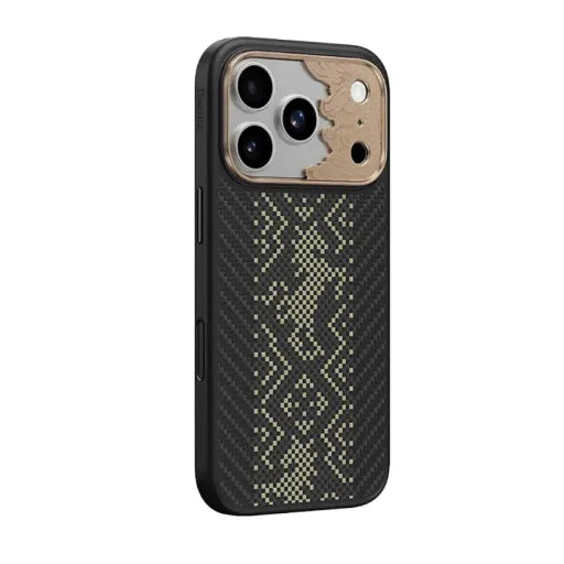 BENKS KNIGHT PRO PHONE CASE BUILT WITH KEVLAR® IP18 PRO MAX -17 PRO MAX BLACK
