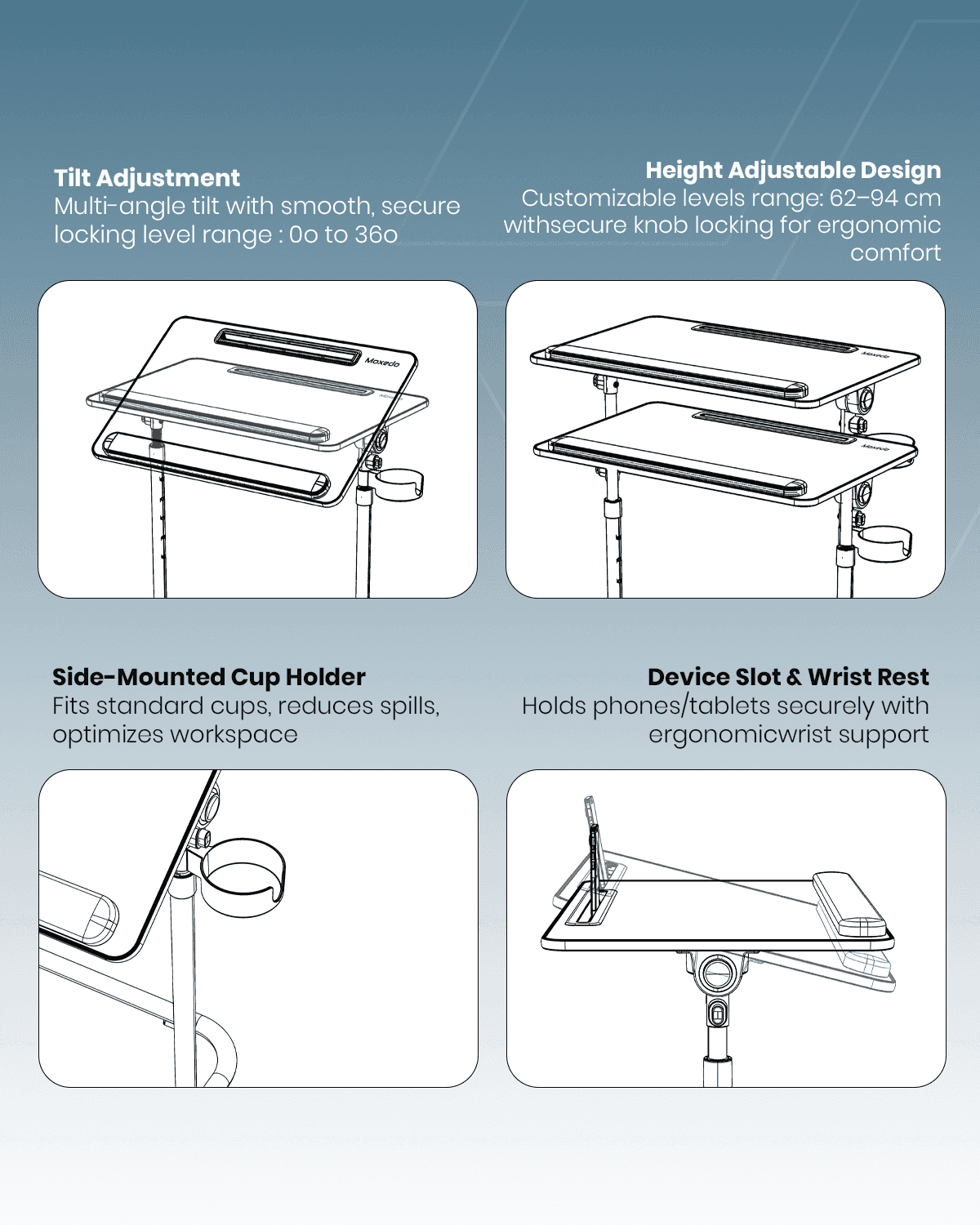 Adjustable Height Desk