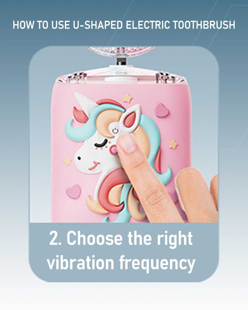 2 in 1 U- Shaped Electric Toothbrush
