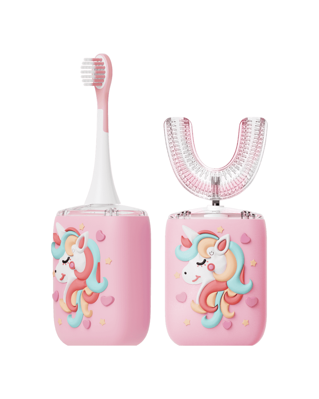 2 in 1 U- Shaped Electric Toothbrush
