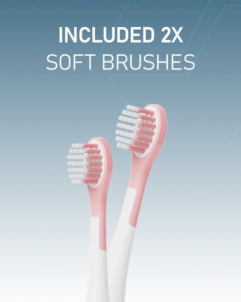 2 in 1 U- Shaped Electric Toothbrush