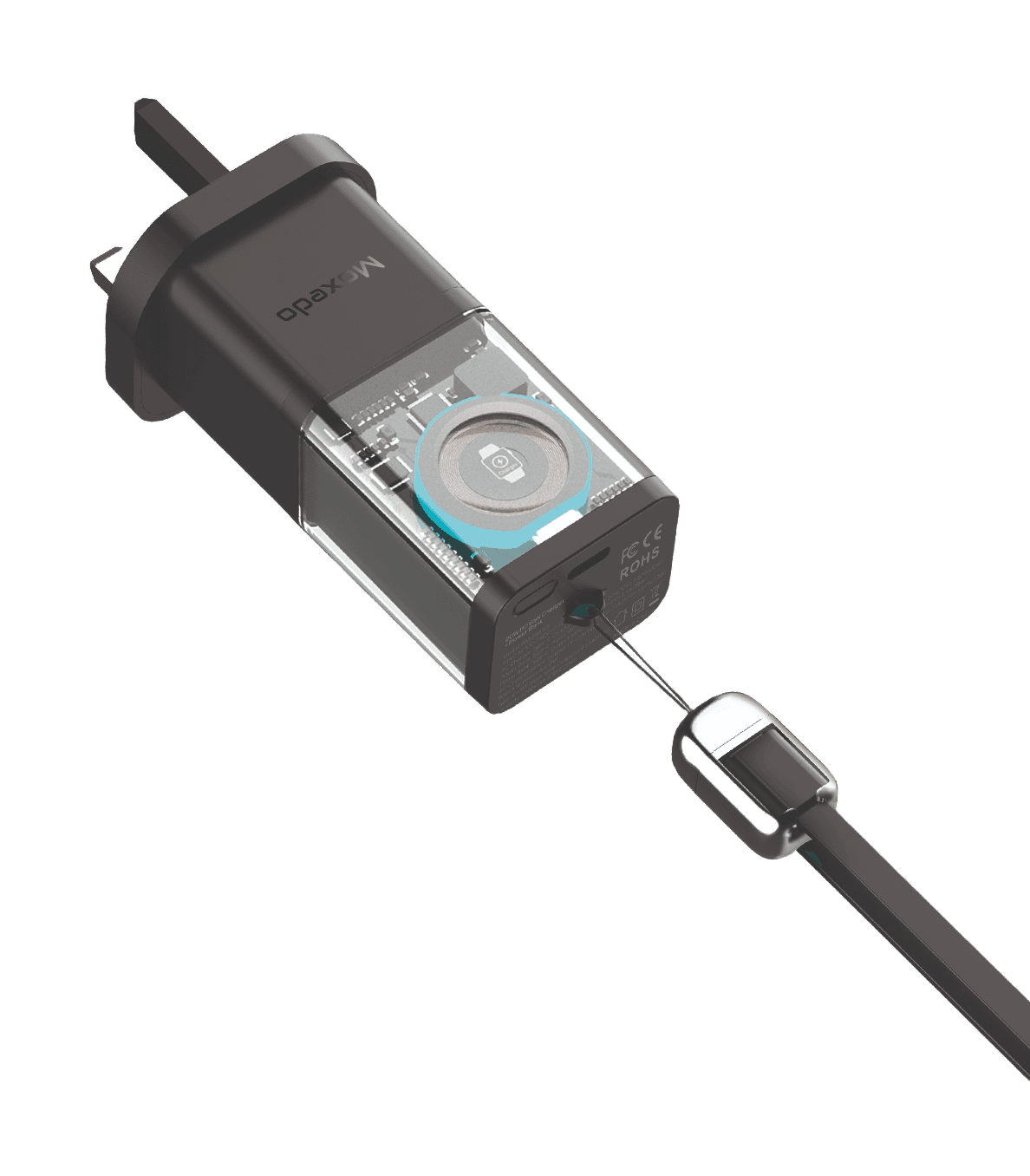 4 in 1 20W PD GaN Charger and Power Bank