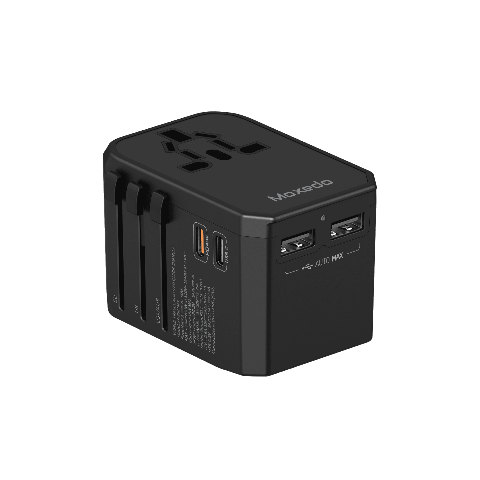 45W Worldwide Travel Adapter